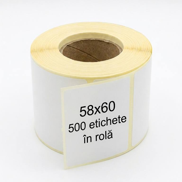 Buy Thermal labels 58x60mm only at Etichete.eu labels store
